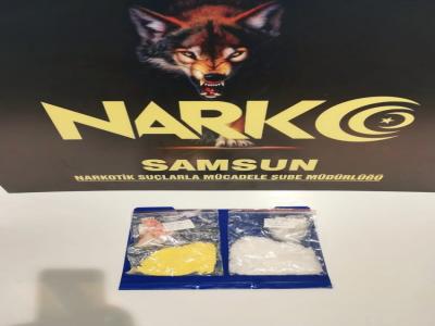 Samsun’da yolcu otobüsünden inen şahıs uyuşturucuyla yakalandı
