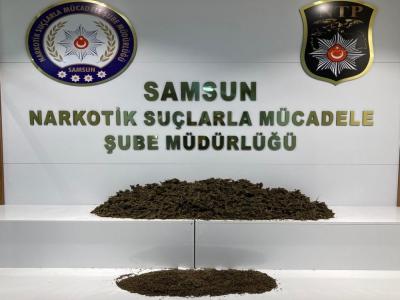 Samsun’da 12 kilo 350 gram esrar ele geçirildi: 2’si kadın 3 gözaltı
