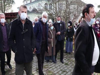 Öldürülen Arzu Aygün son yolculuğuna uğurlandı
