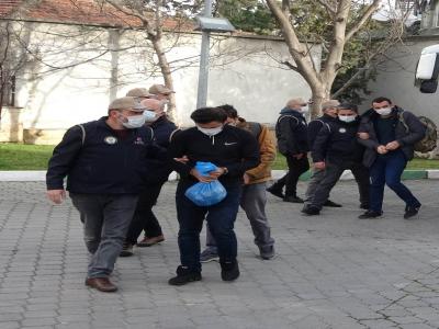 Samsun merkezli FETÖ operasyonunda 10 kişi adliyeye sevk edildi
