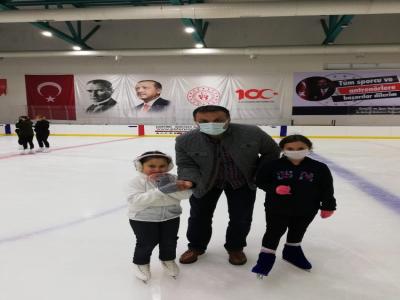 Buz patenine Samsun damgası
