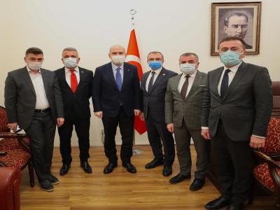 Başkan Özdemir’in Ankara temasları