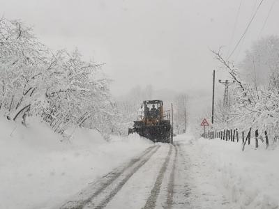 Çarşamba Belediyesi’nde kar mesaisi
