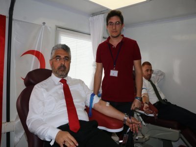 AK Parti'den kan bağışı kampanyası