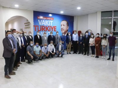 BAŞKAN AKSU, KAVAK TEŞKİLATINI ZİYARET ETTİ