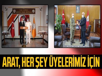 ARAT, HER ŞEY ÜYELERİMİZ İÇİN
