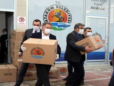 ATAKUM BELEDİYE BAŞKANI KORONAYA YAKALANDI