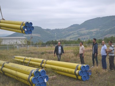  Bafra OSB Doğalgaz’a Kavuştu