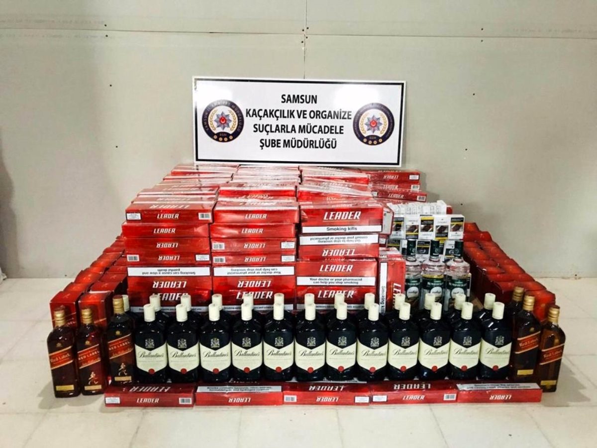 Bunlar minibüsün zulasından çıktı
