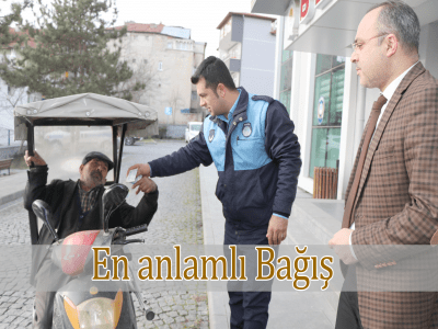 Duygulandıran yardım