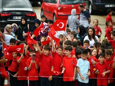  Erdoğan, Samsunlu öğrencilere başarılar diledi