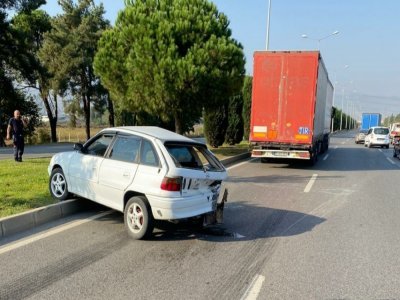 GENÇ TEĞMEN KAZADA YARALANDI