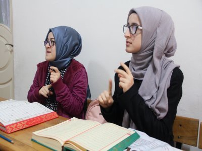 İşaret dili ile Kur’an öğrendiler 