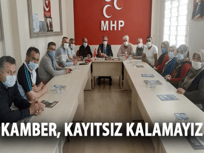 KAMBER, KAYITSIZ KALAMAYIZ