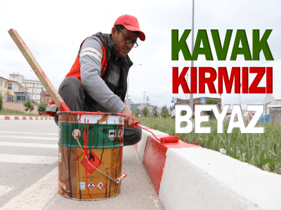 Kavak Kırmızı Beyaz
