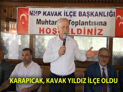 KAVAK SAMSUN’UN YILDIZ İLÇESİ 