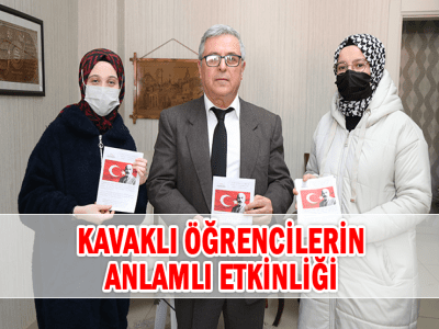 KAVAKLI ÖĞRENCİLERDEN ANLAMLI ETKİNLİK