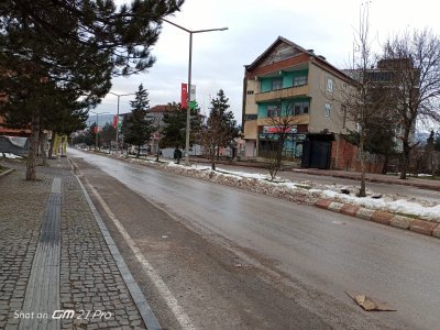 KAVAK'TA KAR TEMİZLENDİ