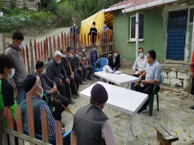 KAYMAKAM, KÖYÜN SORUNLARINI DİNLEDİ