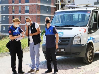 Korona virüslü vatandaşlara karantina kontrolü
