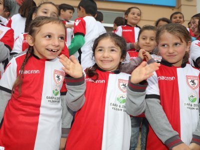 Miniklerin Samsunspor sevgisi