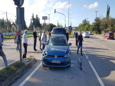 OTOMOBİLİN ÇARPTIĞI YAYA AĞIR YARALANDI