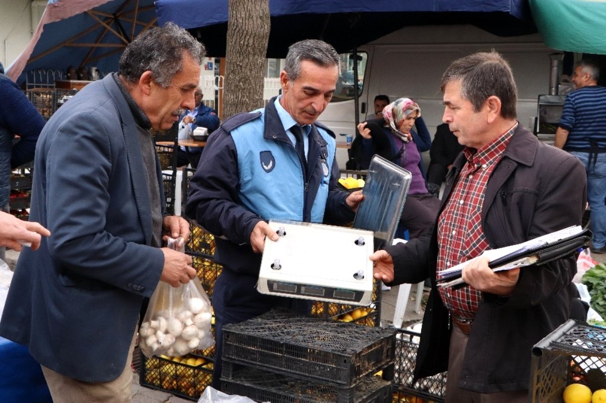 Pazarda terazi denetimi&nbsp;