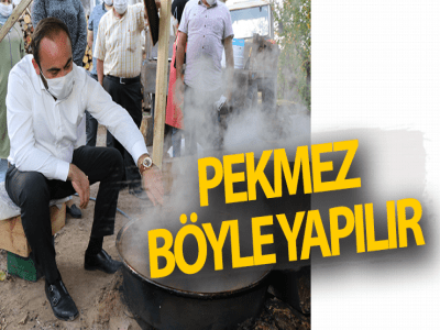 PEKMEZ BÖYLE YAPILIR