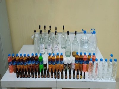 SAHTE ALKOL OPERASYONU 1 GÖZALTI