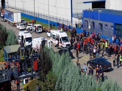 SAMSUN OSB'DE KORKUTAN YANGIN