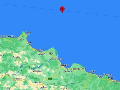 SAMSUN'DA  3,8’LİK DEPREM OLDU