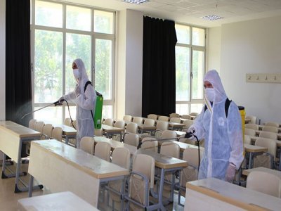 SAMSUN'DA BİR OKULDA 240 KİŞİ KARANTİNAYA ALINDI
