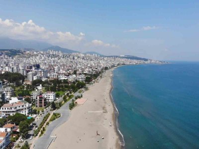 Samsun'da deniz suyu soğuk