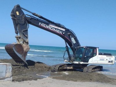 Samsun’da dere yatakları temizleniyor