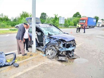 SAMSUN'DA FECİ KAZA 1 ÖLÜ, 6 YARALI
