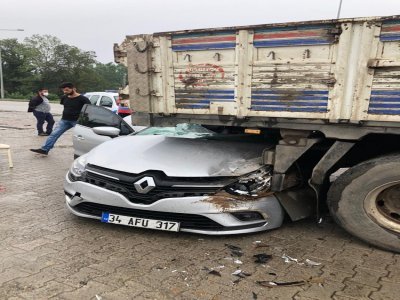 SAMSUN'DA FECİ KAZA