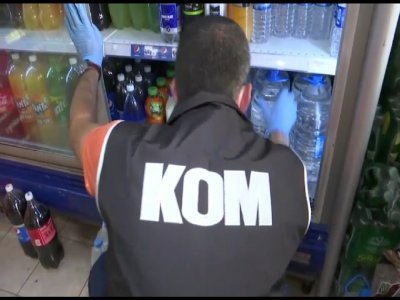 SAMSUN'DA KAÇAK İÇKİ OPERASYONU