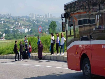 SAMSUN'DA  KAZA 1 YARALI