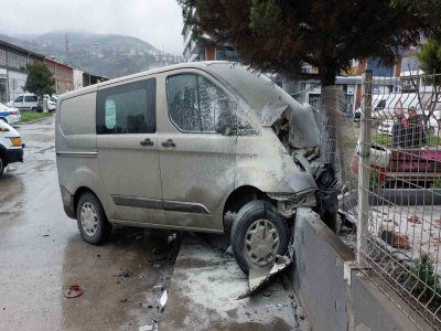 SAMSUN'DA KAZA 2 YARALI