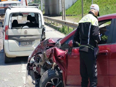 Samsun'da kaza: 2 yaralı