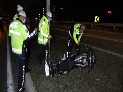 SAMSUN'DA MOTOSİKLET KAZASI 2 ÖLÜ