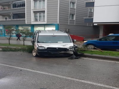 SAMSUN'DA TRAFİK KAZASI 5 YARALI