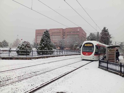 SAMSUN'DA YOĞUN KAR 