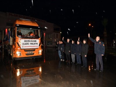 Samsun’dan Elazığ’a 3’üncü TIR