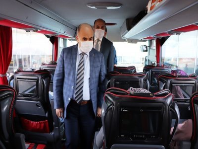 ŞEHİRLERARASI OTOBÜSLERDE KORONA AVI