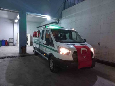 ŞEHİT CENAZESİ KAVAK'TA