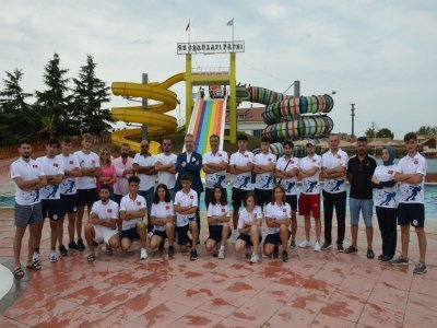 SHORT TRACK MİLLİ TAKIMINI AĞIRLADI