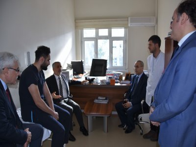 Şiddete uğrayan hekime moral 