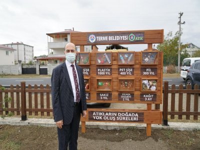 TERME SIFIR ATIK PRDOJESİNDE ÖRNEK OLUYOR