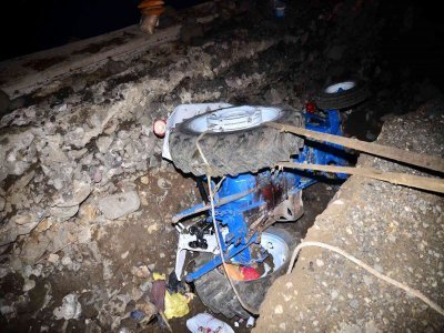 TRAKTÖR KAZASINDA 2 KİŞİ ÖLDÜ